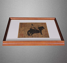 玉林书画装裱配框服务案例